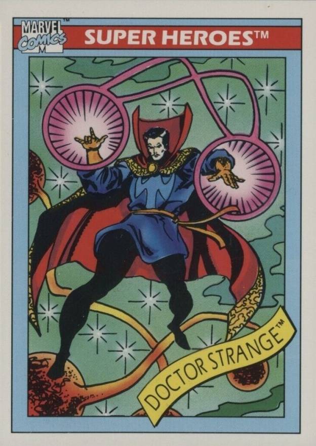 1990 Marvel Universe Doctor Strange #34 Non-Sports Card
