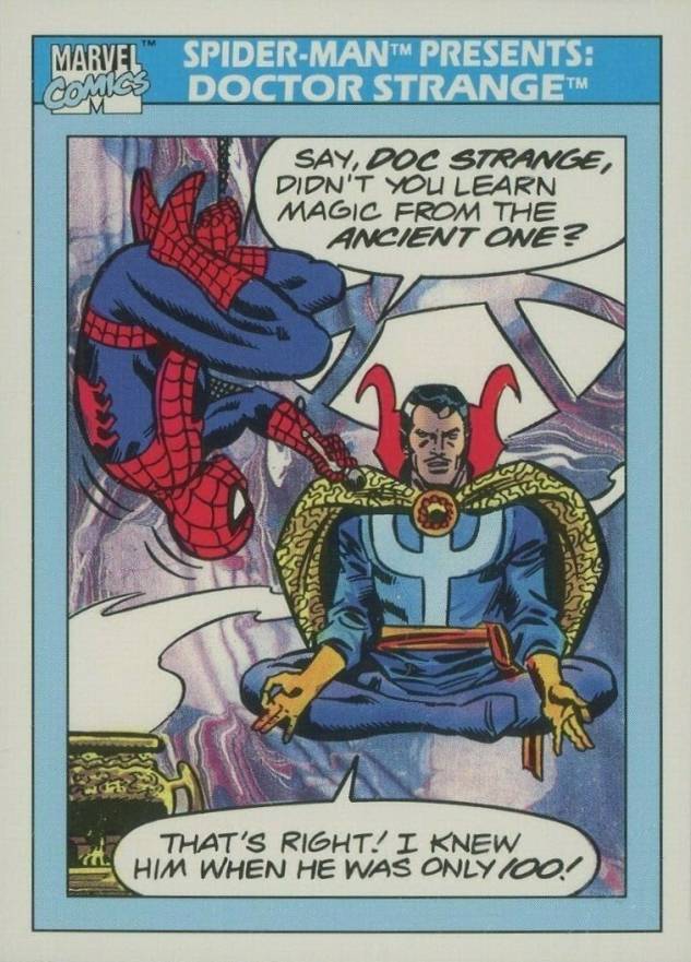1990 Marvel Universe Doctor Strange #158 Non-Sports Card