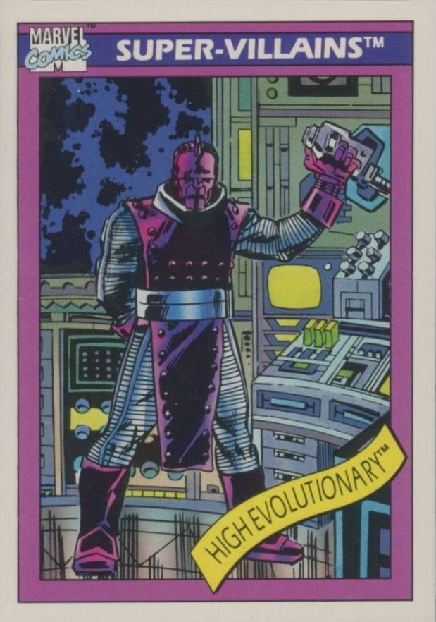 1990 Marvel Universe High Evolutionary #77 Non-Sports Card