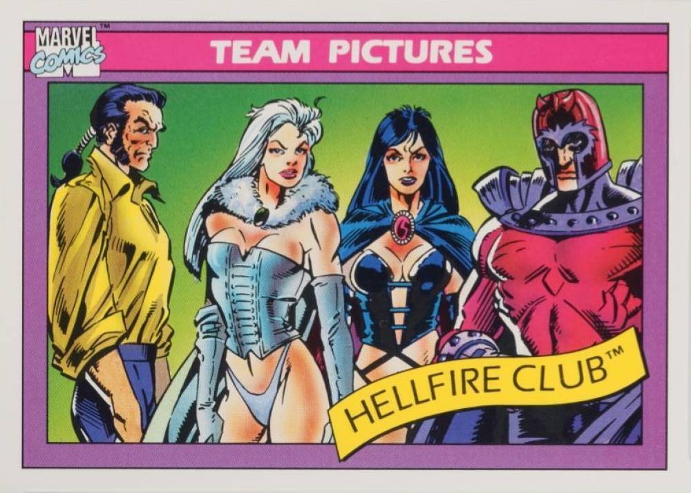 1990 Marvel Universe Hellfire Club #147 Non-Sports Card