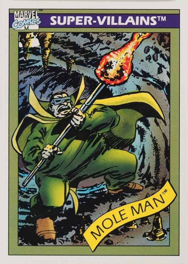 1990 Marvel Universe Mole Man #68 Non-Sports Card