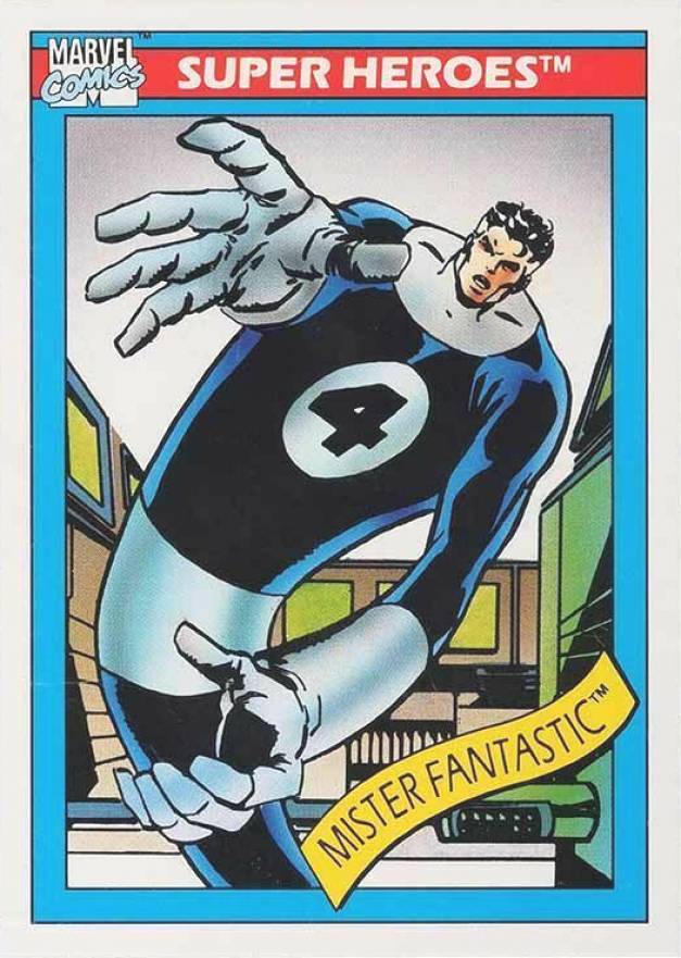 1990 Marvel Universe Mister Fantastic #19 Non-Sports Card