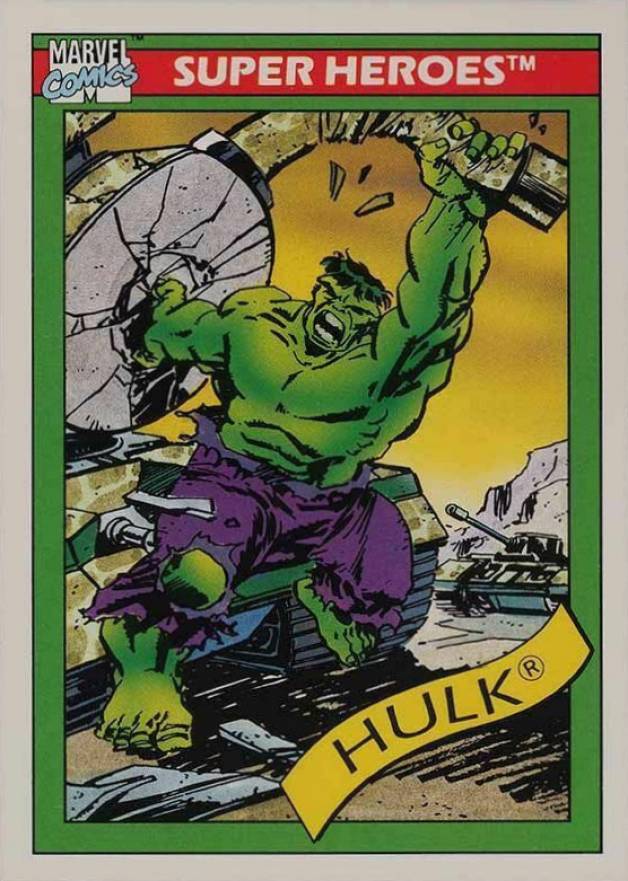 1990 Marvel Universe The Hulk #3 Non-Sports Card