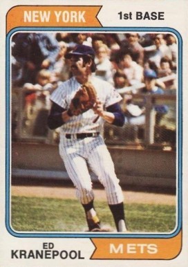1974 O-Pee-Chee Ed Kranepool #561 Baseball Card