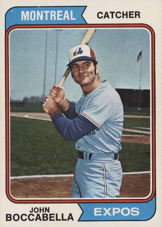1974 O-Pee-Chee John Boccabella #253 Baseball Card