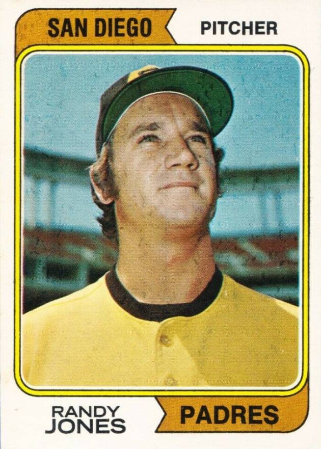 1974 O-Pee-Chee Randy Jones #173 Baseball Card