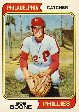1974 O-Pee-Chee Bob Boone #131 Baseball Card
