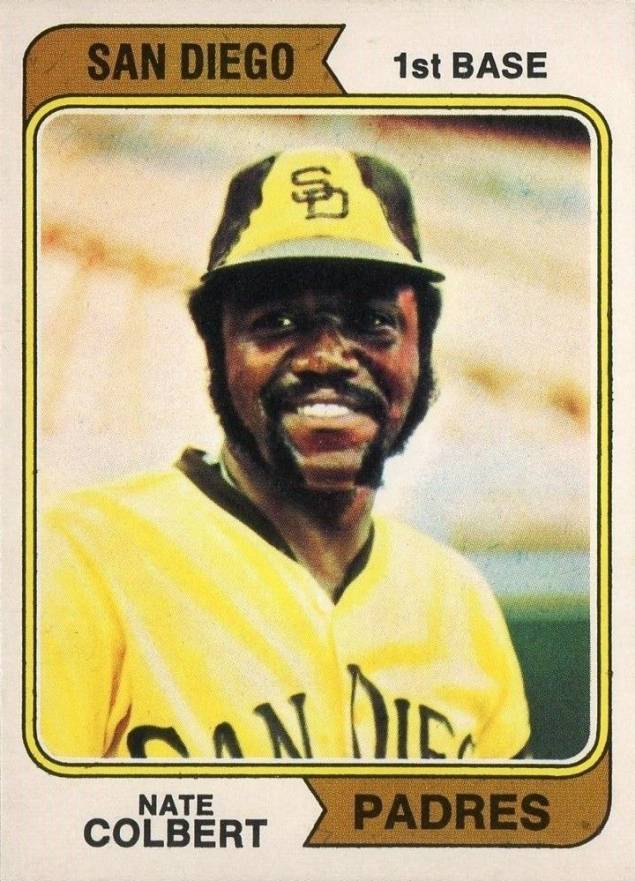 1974 O-Pee-Chee Nate Colbert #125 Baseball Card