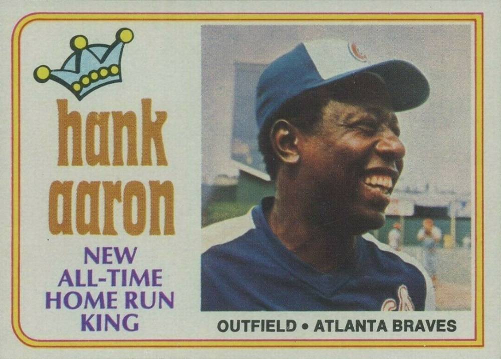 1974 O-Pee-Chee Hank Aaron #1 Baseball Card