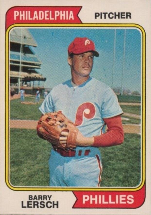 1974 O-Pee-Chee Barry Lersch #313 Baseball Card