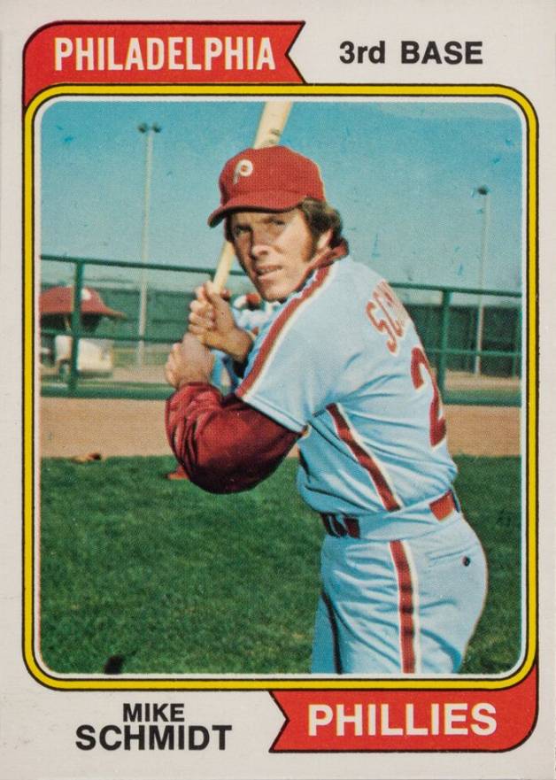 1974 O-Pee-Chee Mike Schmidt #283 Baseball Card
