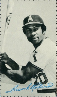 1974 Topps Deckle Edge Frank Robinson #66 Baseball Card