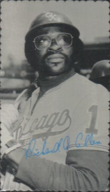 1974 Topps Deckle Edge Dick Allen #39 Baseball Card