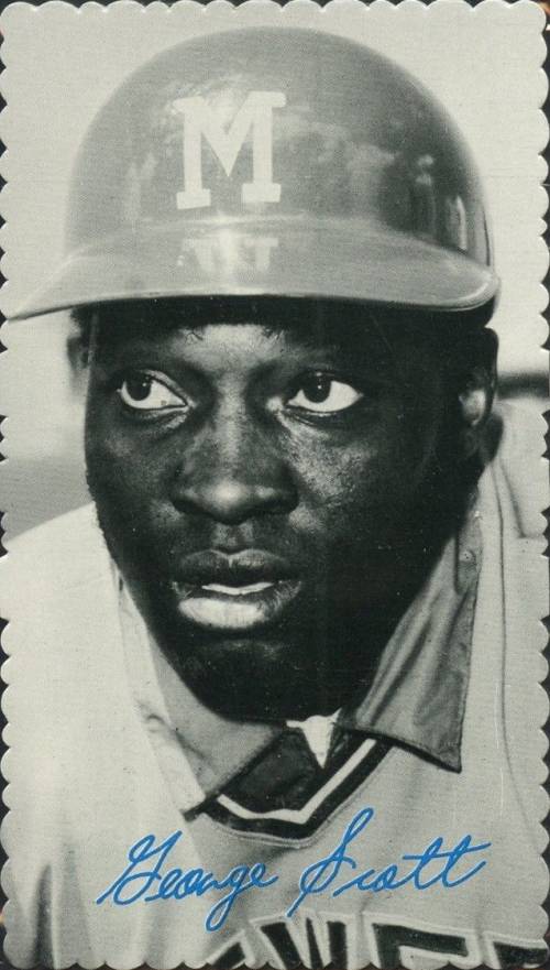 1974 Topps Deckle Edge George Scott #30 Baseball Card