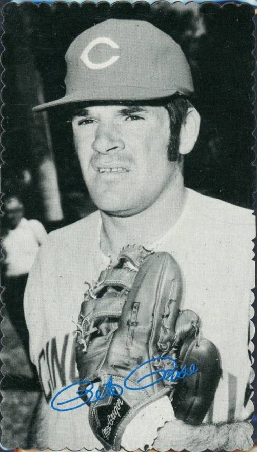 1974 Topps Deckle Edge Pete Rose #16 Baseball Card