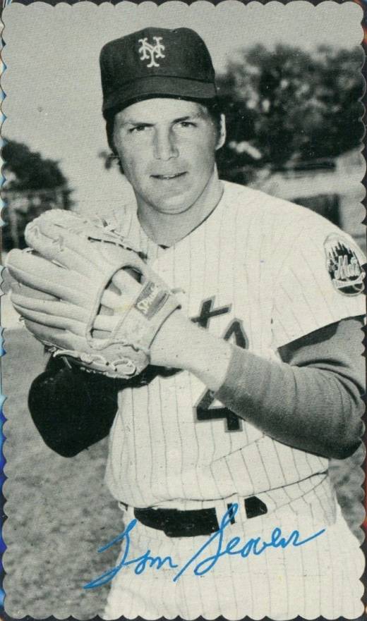 1974 Topps Deckle Edge Tom Seaver #9 Baseball Card