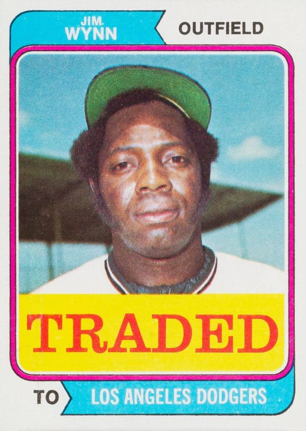 1974 Topps Traded Jim Wynn #43T Baseball Card