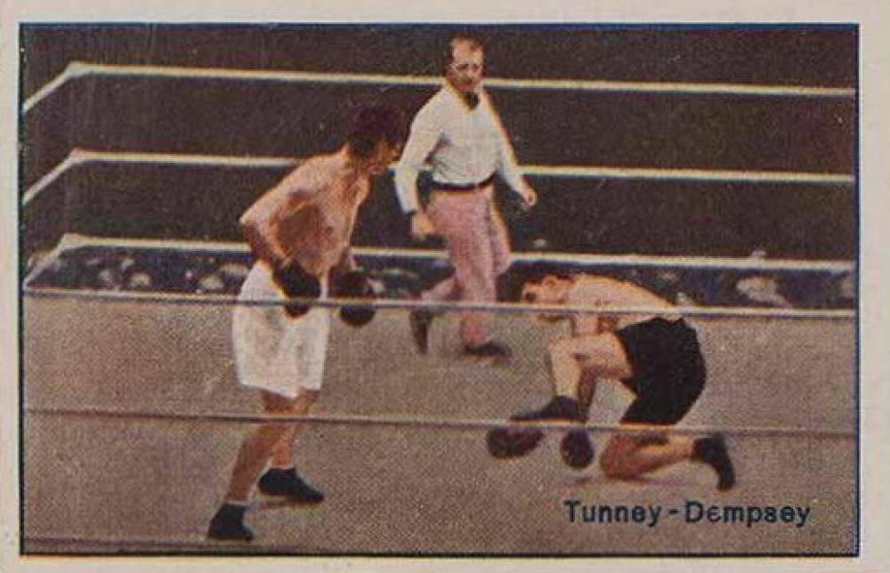 1927 Greiling Boxer Tunney vs. Dempsey #3 Other Sports Card