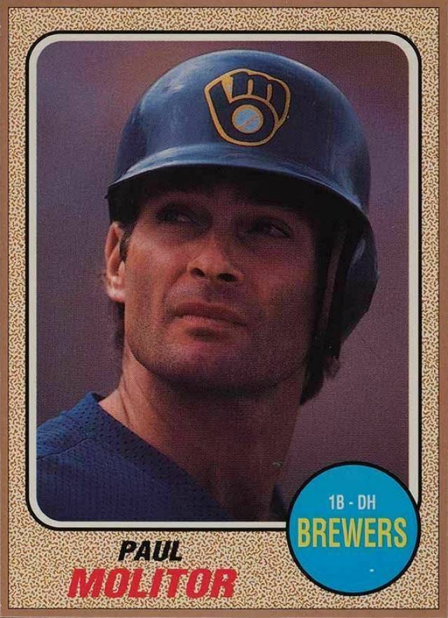 1993 Baseball Cards Magazine Repli-Cards Paul Molitor #21 Baseball Card