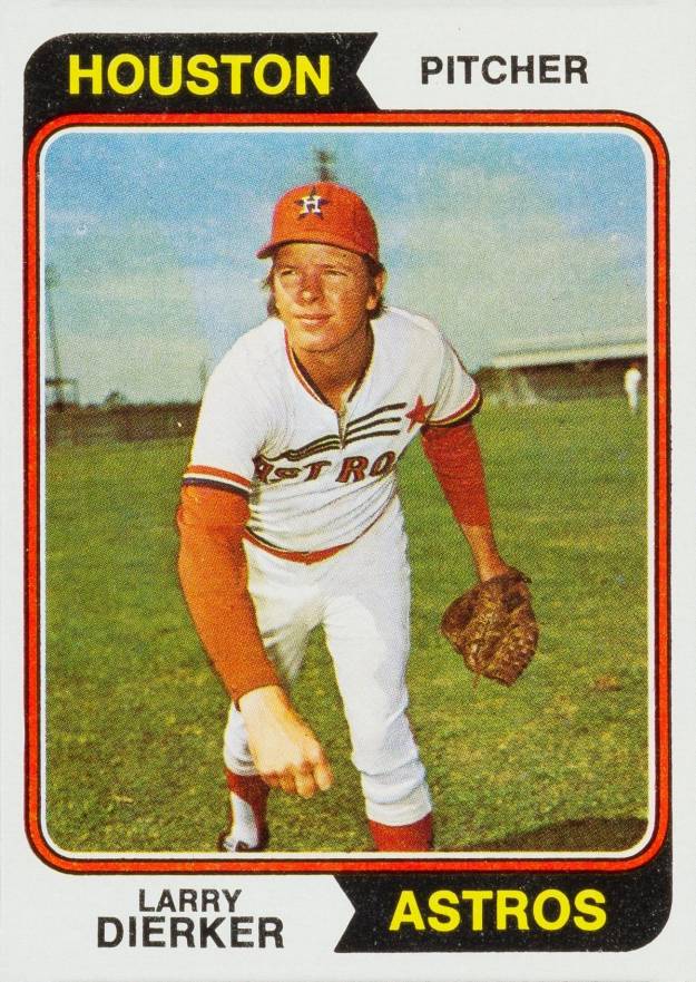1974 Topps Larry Dierker #660 Baseball Card