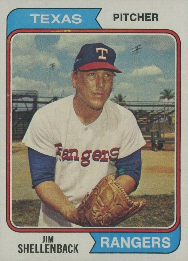 1974 Topps Jim Shellenback #657 Baseball Card