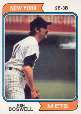 1974 Topps Ken Boswell #645 Baseball Card