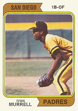 1974 Topps Ivan Murrell #628 Baseball Card