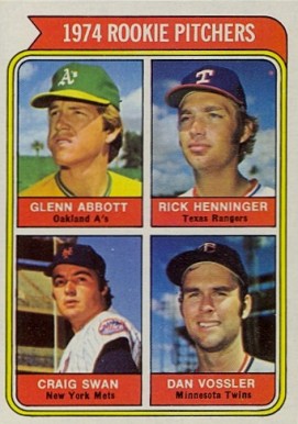 1974 Topps Rookie Pitchers #602 Baseball Card