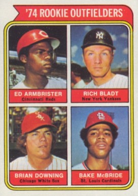 1974 Topps Rookie Outfielders #601 Baseball Card