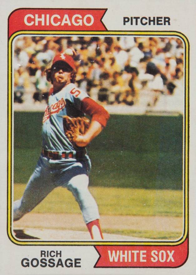 1974 Topps Rich Gossage #542 Baseball Card