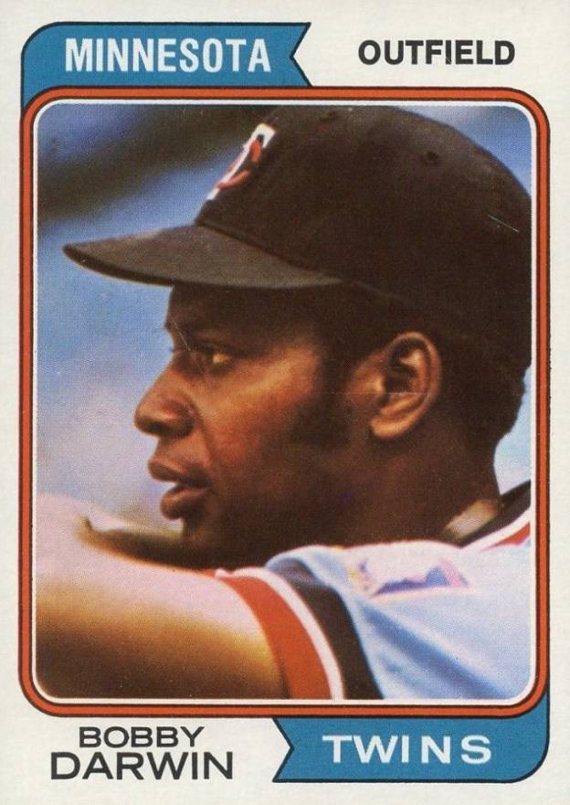 1974 Topps Bobby Darwin #527 Baseball Card