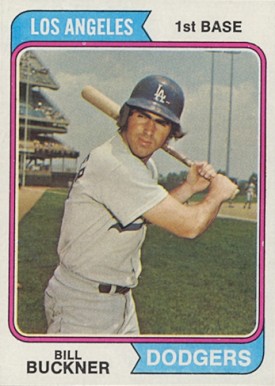 1974 Topps Bill Buckner #505 Baseball Card