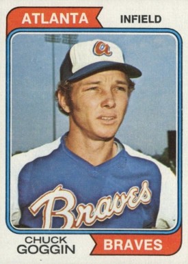 1974 Topps Chuck Goggin #457 Baseball Card