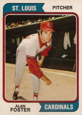 1974 Topps Alan Foster #442 Baseball Card