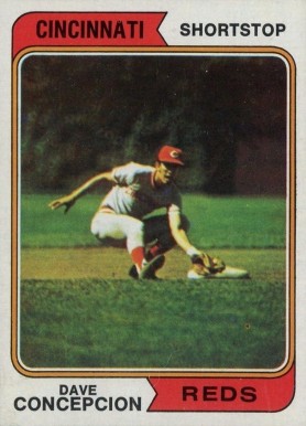 1974 Topps Dave Concepcion #435 Baseball Card