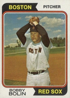 1974 Topps Bobby Bolin #427 Baseball Card