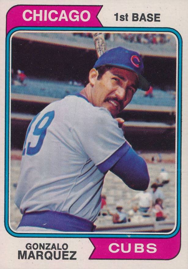 1974 Topps Gonzalo Marquez #422 Baseball Card