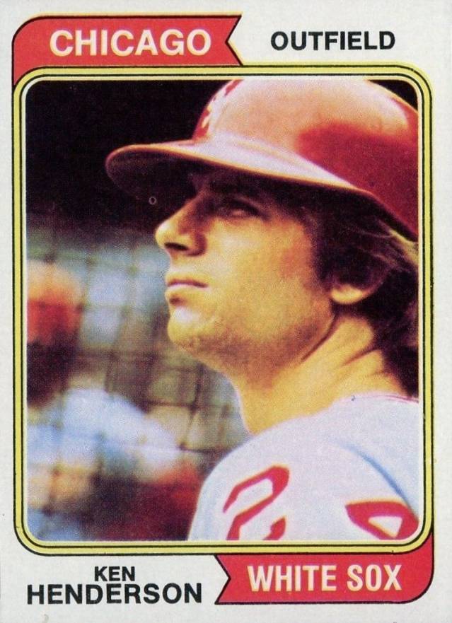 1974 Topps Ken Henderson #394 Baseball Card