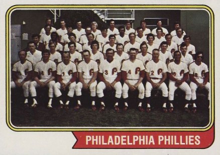 1974 Topps Philadelphia Phillies #383 Baseball Card