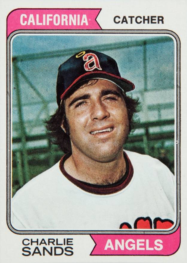1974 Topps Charlie Sands #381 Baseball Card