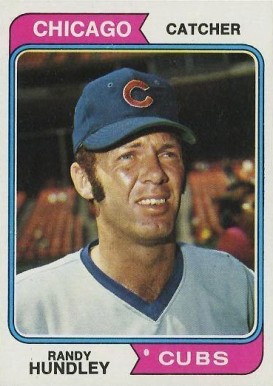 1974 Topps Randy Hundley #319 Baseball Card