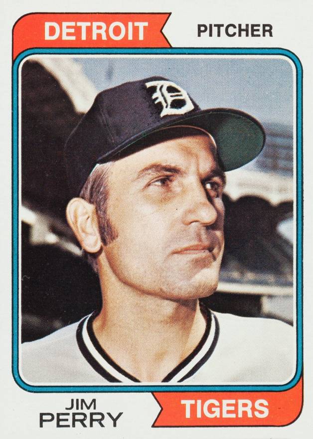 1974 Topps Jim Perry #316 Baseball Card
