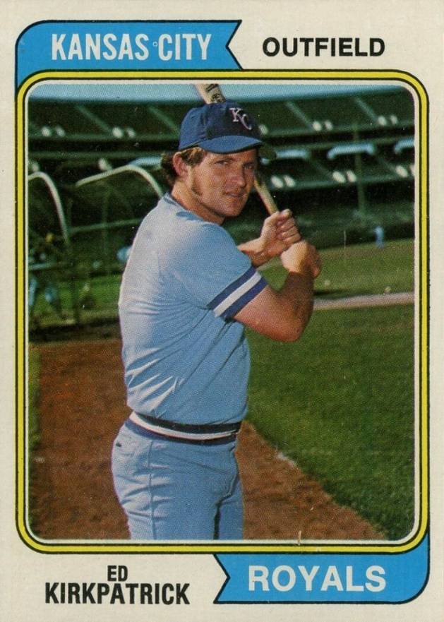 1974 Topps Ed Kirkpatrick #262 Baseball Card