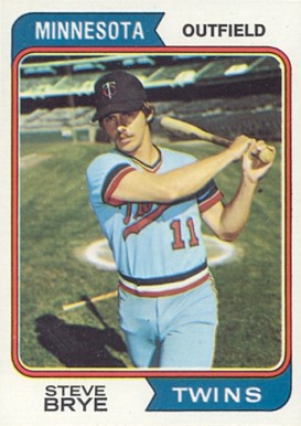 1974 Topps Steve Byre #232 Baseball Card