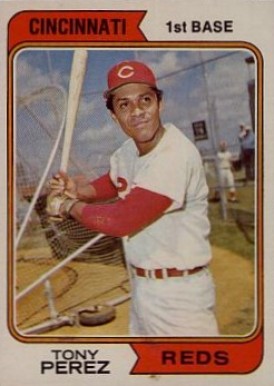 1974 Topps Tony Perez #230 Baseball Card