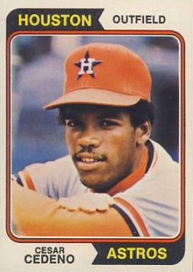 1974 Topps Cesar Cedeno #200 Baseball Card