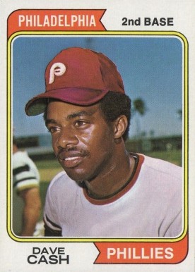 1974 Topps Dave Cash #198 Baseball Card
