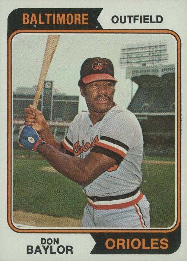 1974 Topps Don Baylor #187 Baseball Card