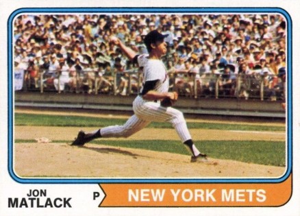 1974 Topps John Matlack #153 Baseball Card