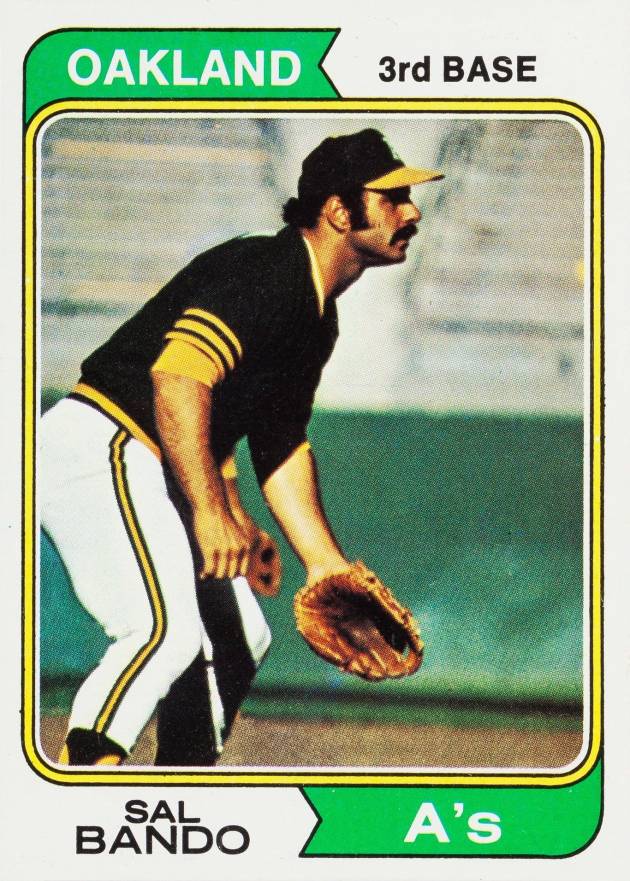 1974 Topps Sal Bando #103 Baseball Card
